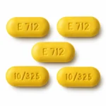 Percocet E712 (Oxycodone / APAP 10/325mg)